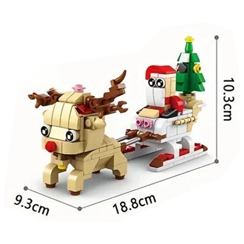 8967-4 トナカイとサンタクロース レゴ ブロック 互換 キット LEGO　互換品 シティ 知育玩具 プレゼント ミニフィグ |  | 02