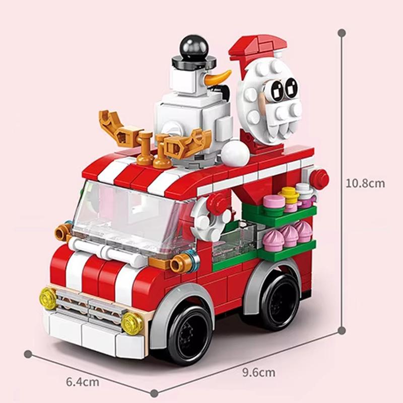 8967-5 クリスマスキッチンカー レゴ ブロック 互換 キット LEGO　互換品 シティ 知育玩具 プレゼント ミニフィグ |  | 02