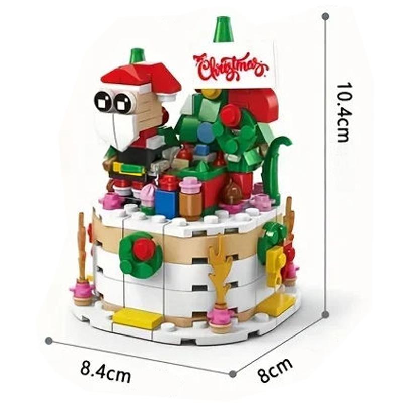 8967-6 クリスマスケーキ レゴ ブロック 互換 キット LEGO　互換品 シティ 知育玩具 プレゼント ミニフィグ |  | 02