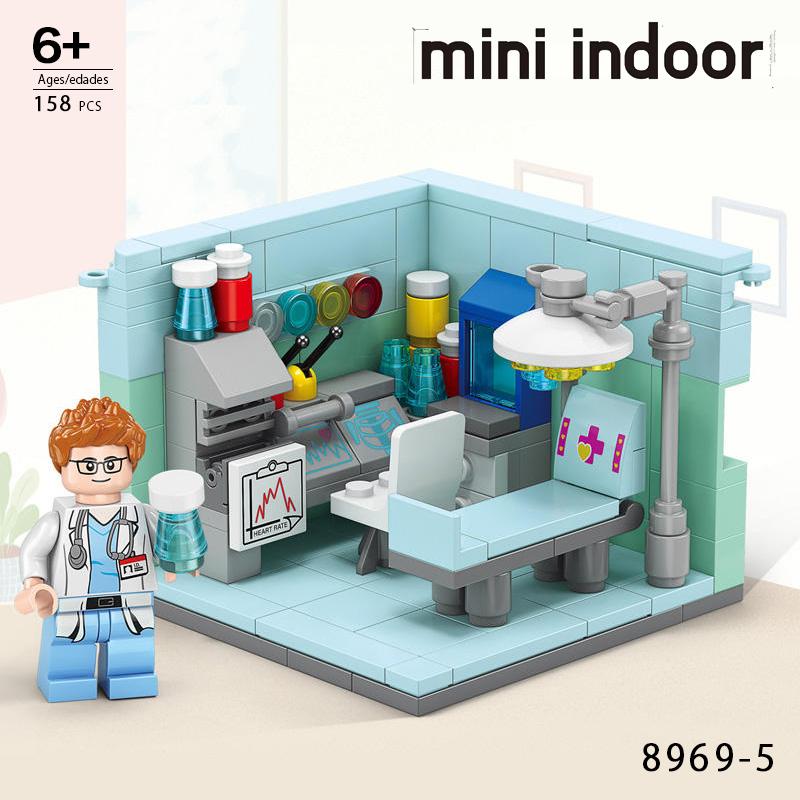 8969-5 医者 ドクター 手術室　病院 キット レゴ ブロック 互換 LEGO　互換品 シティ 知育玩具 プレゼント ミニフィグ | 
