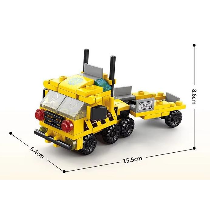 8970-3 工事トラック レゴ ブロック 互換 キット LEGO　互換品 シティ 知育玩具 プレゼント ミニフィグ |  | 02