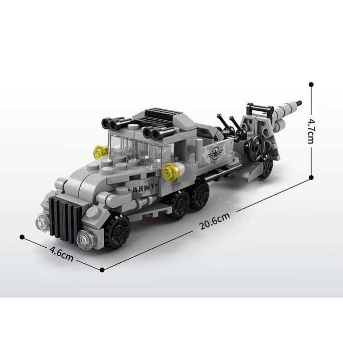 8970-6 車両迫撃砲 レゴ ブロック 互換 キット LEGO　互換品 シティ 知育玩具 プレゼント ミニフィグ |  | 02