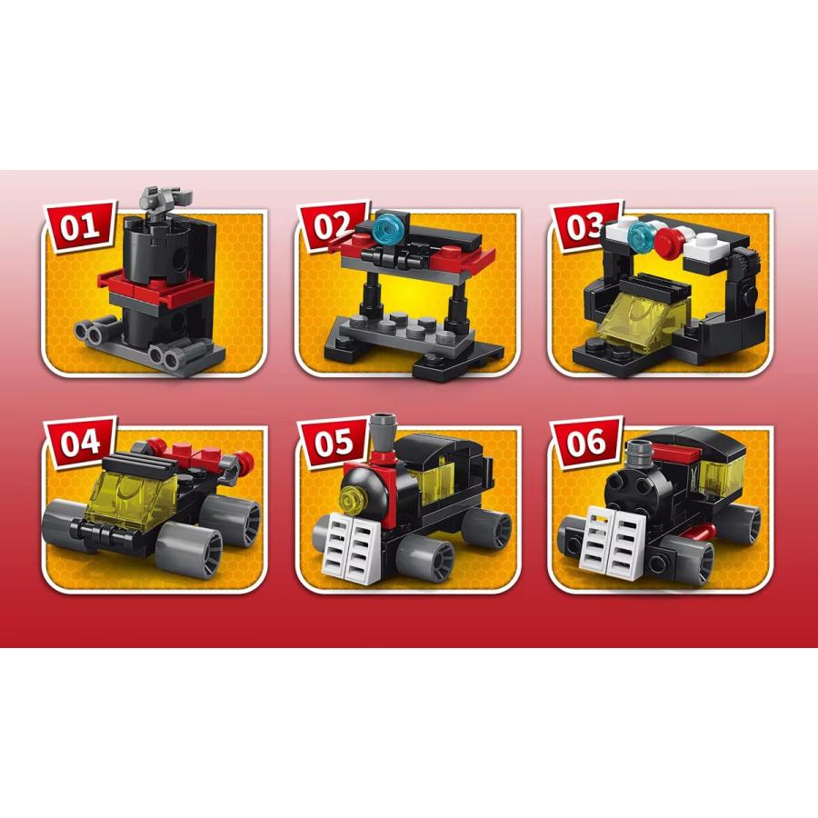 8971-4 蒸気機関車 レゴ ブロック 互換 キット LEGO　互換品 シティ 知育玩具 プレゼント ミニフィグ |  | 03