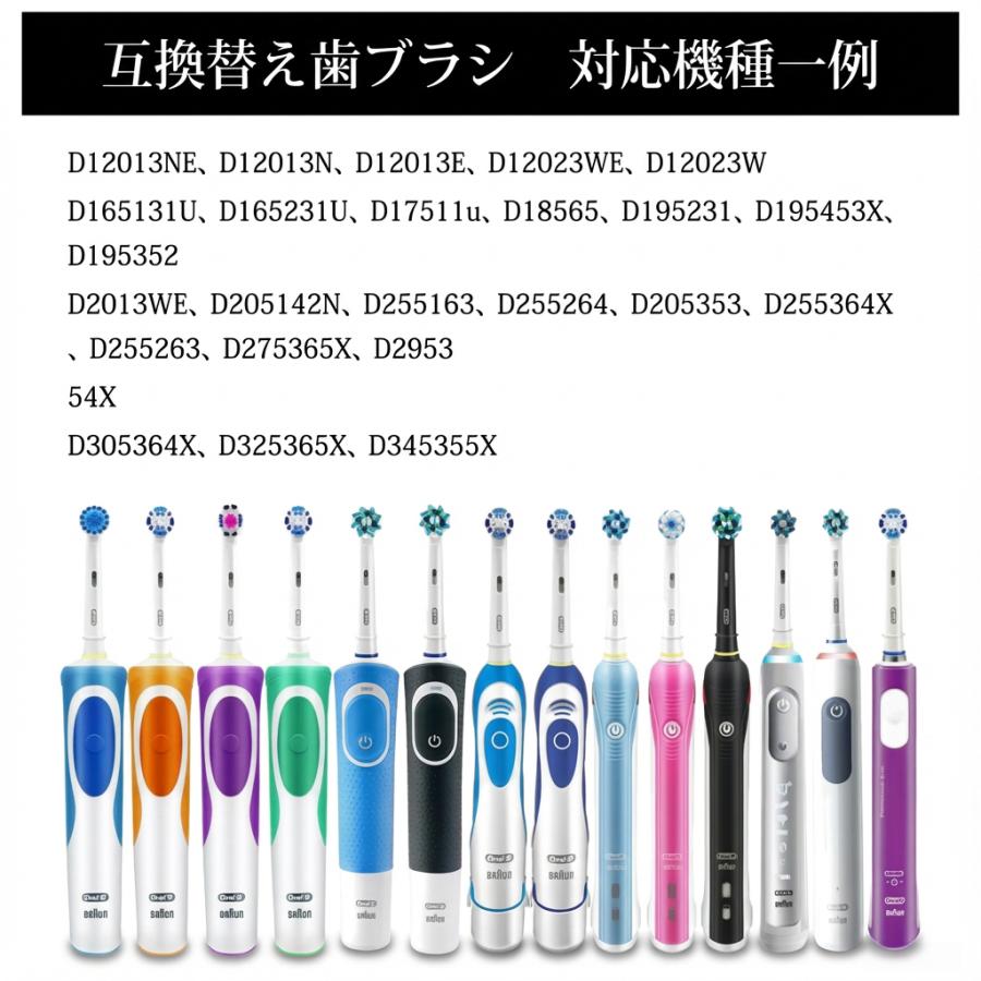 キッズ4本　ブラウン　オーラルb 替えブラシ　互換品　電動歯ブラシ　BRAUN　Oral-B EB-10A | オーラルB | 02