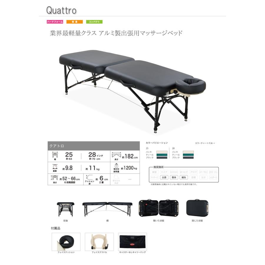 FONTANA(フォンタナ) マッサージベッド エステベッド クアトロ28 クアトロ28【フォンタナ】マッサージベッド : 家庭用サウナ