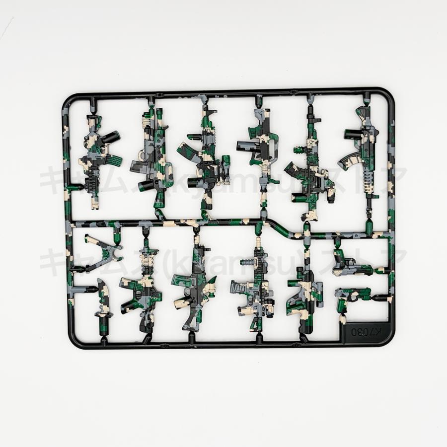 【互換品】 レゴ 互換 LEGO ブロック ブラック 14個 武器パーツセット 第二次世界大戦 兵士 ミリタリー キット ブロック 互換 キット 互換品 シティ ミニフィグ |  | 03