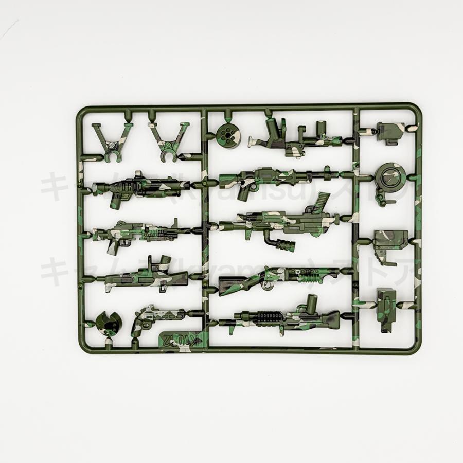 【互換品】 レゴ 互換 LEGO ブロック グリーン 17個 武器パーツセット 第二次世界大戦 兵士 ミリタリー キット ブロック 互換 キット 互換品 シティ ミニフィグ |  | 03