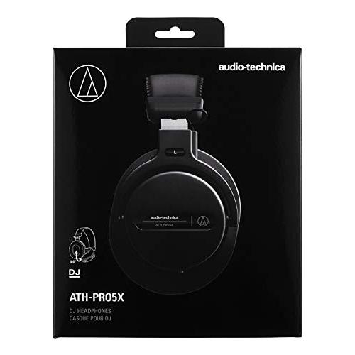 国内販売正規品 Audio Technica(オーディオテクニカ) ATH-PRO5X BK ヘッドホン 有線 DJ 密閉型ブラック