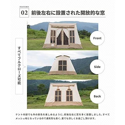 Smore(スモア) Dolce Lodge ドルチェロッジ テント テント 4-6人程度 ドルチェロッジ Dolce Smore(スモア) Lodge テント テント 4-6人程度