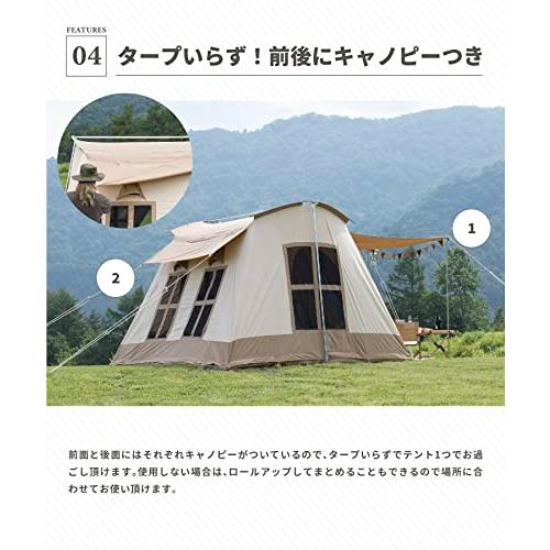Smore(スモア) Dolce Lodge ドルチェロッジ テント テント 4-6人程度 ドルチェロッジ Dolce Smore(スモア) Lodge テント テント 4-6人程度