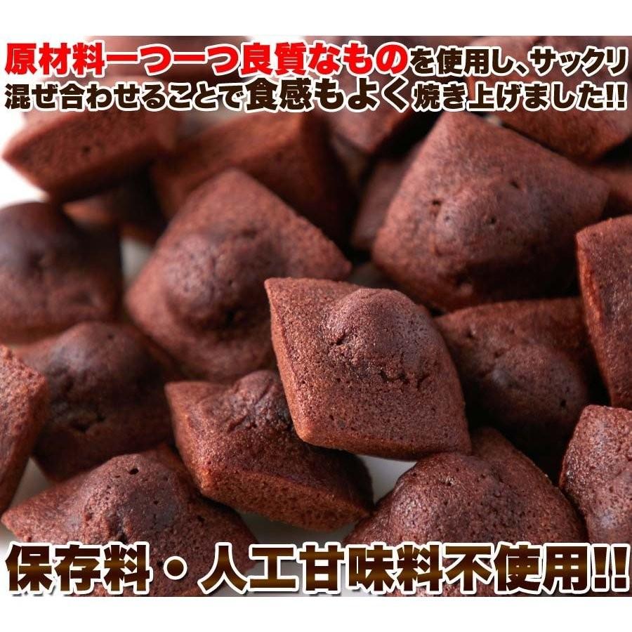 【送料無料】プチフィナンシェ チョコレート アーモンド 50個 個包装 国産 焼き菓子|mococo-shop|03