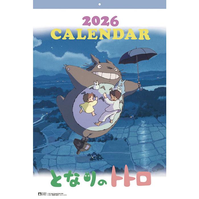 となりのトトロ カレンダー 2026 : ギフトショップモココ - 通販