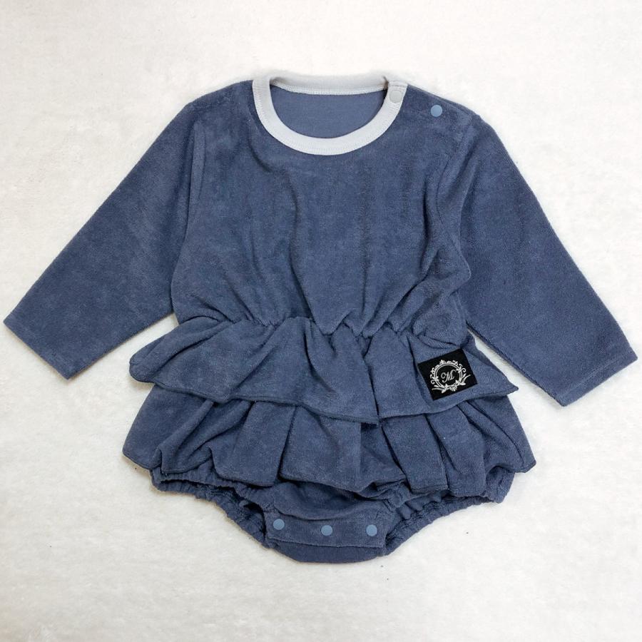 ベビー服 ロンパース フリル パイル地 60 70 80 |  | 01
