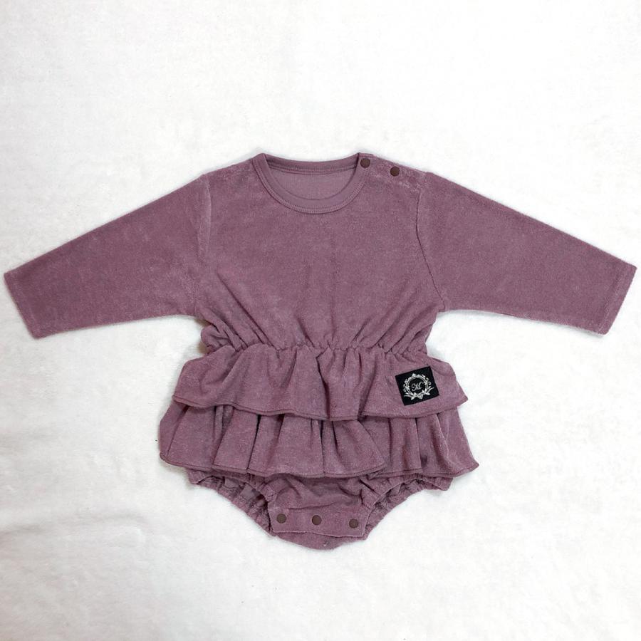 ベビー服 ロンパース フリル パイル地 60 70 80 |  | 12