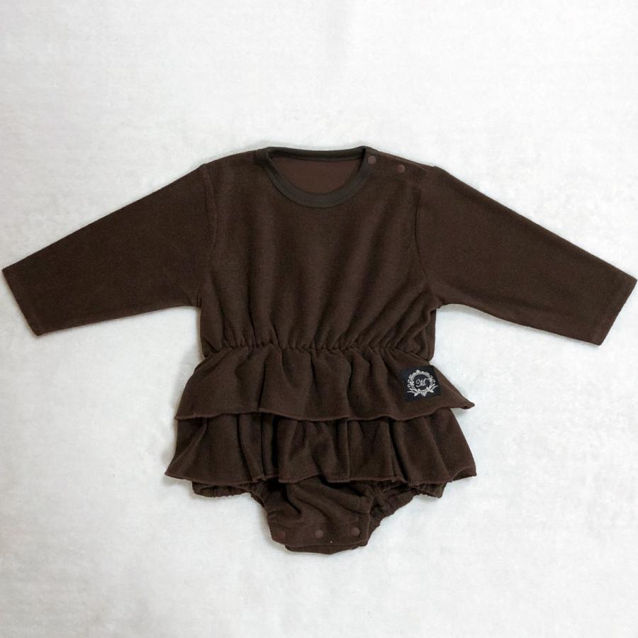 ベビー服 ロンパース フリル パイル地 60 70 80 |  | 08