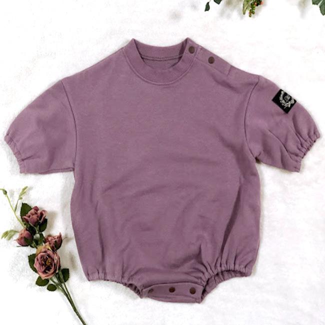 子供服 ベビー服 ロンパース ミニ裏毛 ドロップショルダー 60 70 80 男女兼用 |  | 12