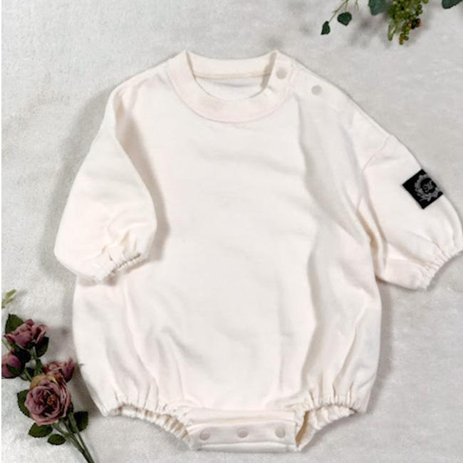 子供服 ベビー服 ロンパース ミニ裏毛 ドロップショルダー 60 70 80 男女兼用 |  | 15