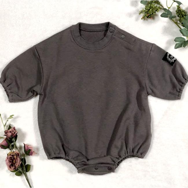 子供服 ベビー服 ロンパース ミニ裏毛 ドロップショルダー 60 70 80 男女兼用 |  | 16