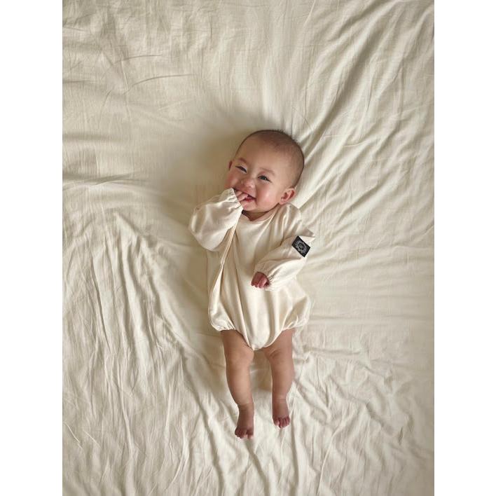 子供服 ベビー服 ロンパース ミニ裏毛 ドロップショルダー 60 70 80 男女兼用 |  | 01