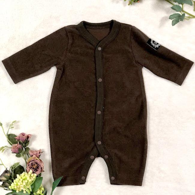 ベビー服 カバーオール パイル地 シンプル 極低体重児 低体重児 未熟児