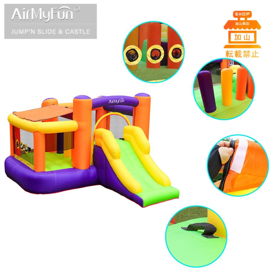 【超美品】 HO!!PS プール 遊具 ビニールプール トランポリン 大型遊具 エア遊具 ウォータースライダー トレジャーアイランド 【IQY7736587948】(27680円)