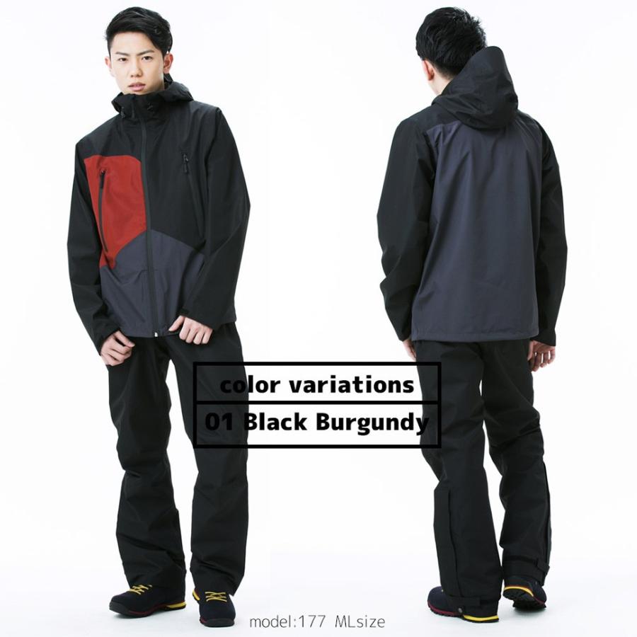 レインスーツ レイン ウェア 上下セット 2.5レイヤー STORM RIDE 雨具