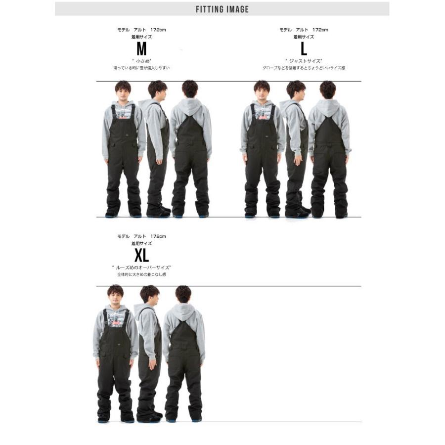 Nスノーボードウェア パンツ 単品 ビブパンツ BIB PANTS SECRET