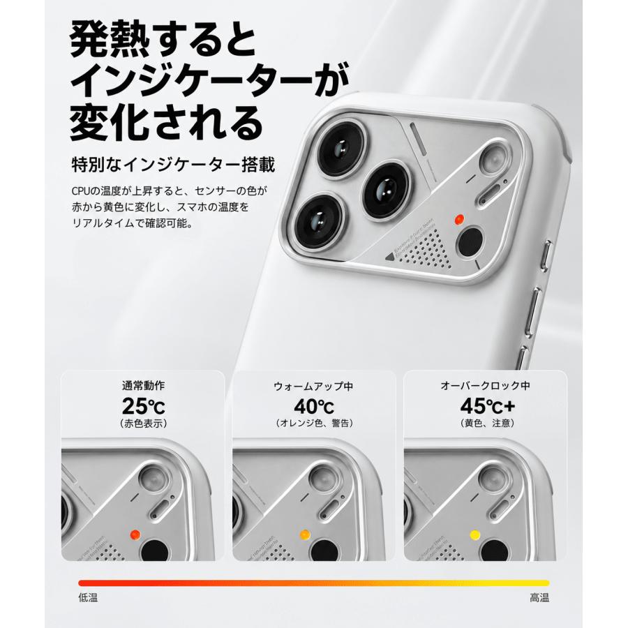 AULUMU A17 iPhone 17 Pro / 17 Pro Max ケース MagSafe対応 Slim Shockproof 耐衝撃 薄型 放熱 カメラコントロールカバー アルミボタン |  | 03