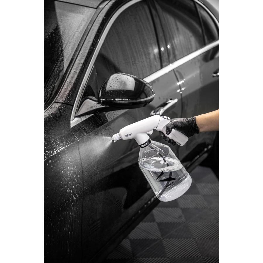 CARTON 交換用スケルトンボトル 『洗剤の使い分けを圧倒的に効率化』 POWER GRIP 専用 耐薬品性 PVC素材採用 残量確認しやすい透明デザイン 2.5L容量 |  | 02