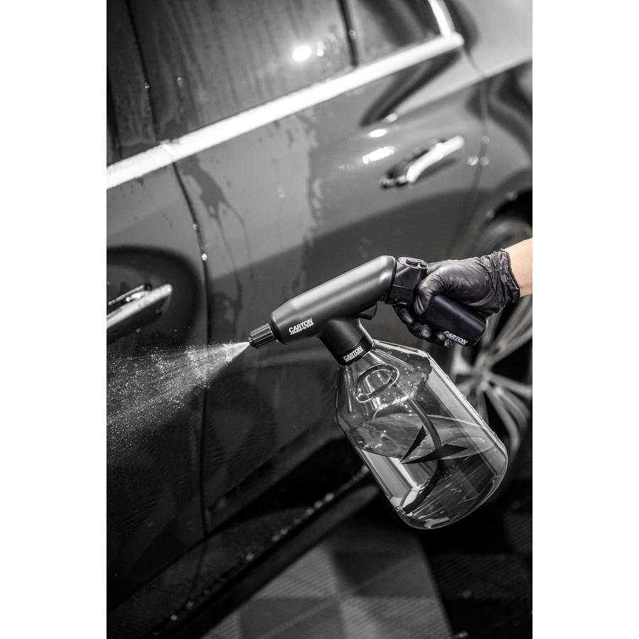 CARTON 交換用スケルトンボトル 『洗剤の使い分けを圧倒的に効率化』 POWER GRIP 専用 耐薬品性 PVC素材採用 残量確認しやすい透明デザイン 2.5L容量 |  | 03