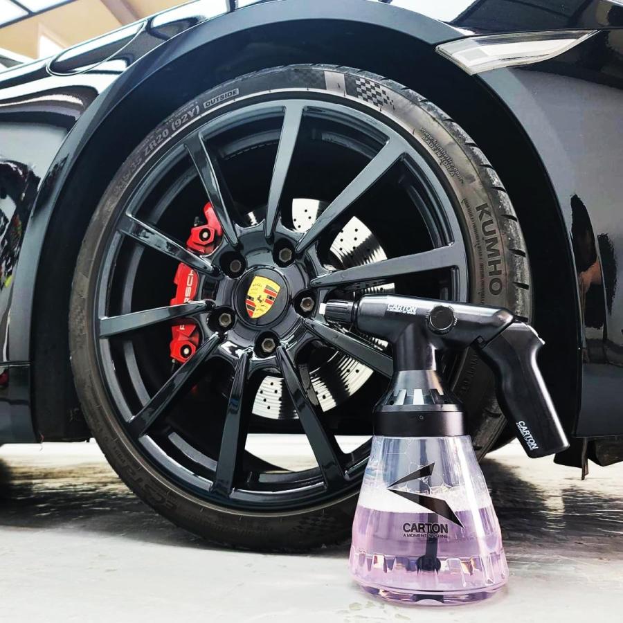 CARTON 交換用スケルトンボトル 『洗剤の使い分けを圧倒的に効率化』 SUPER DRY FOAM 専用 耐薬品性 PVC素材採用 残量確認しやすい透明デザイン 1.5L容量 |  | 01