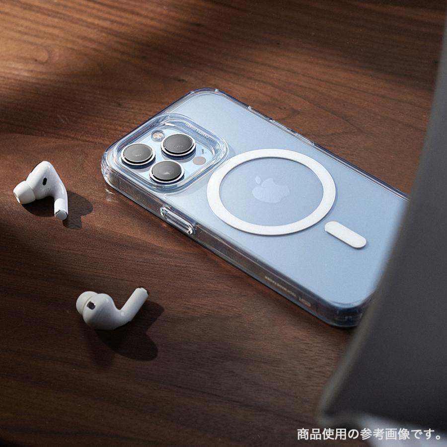 ESR  iPhone15 15Plus 15Pro 15Promax ハイブリッドケース HaloLock付き Magsafe対応 黄変しにくい 透明 傷に強い背面 クリア マグセーフ | ESR | 20