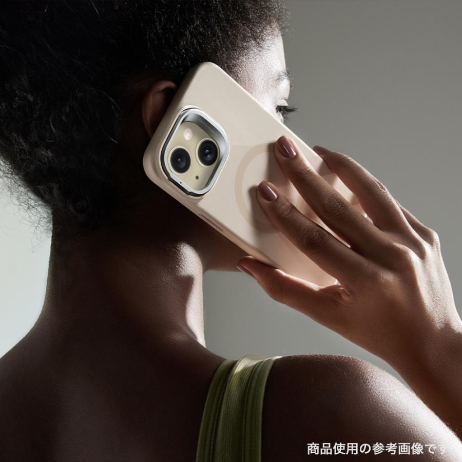 ESR iPhone 15 ケース iPhone15Pro 15Plus 15ProMax シリコンケース マグセーフ 磁気ワイヤレス充電 シリコンカバー MagSafe対応 隠れスタンド スマホケース | ESR | 18