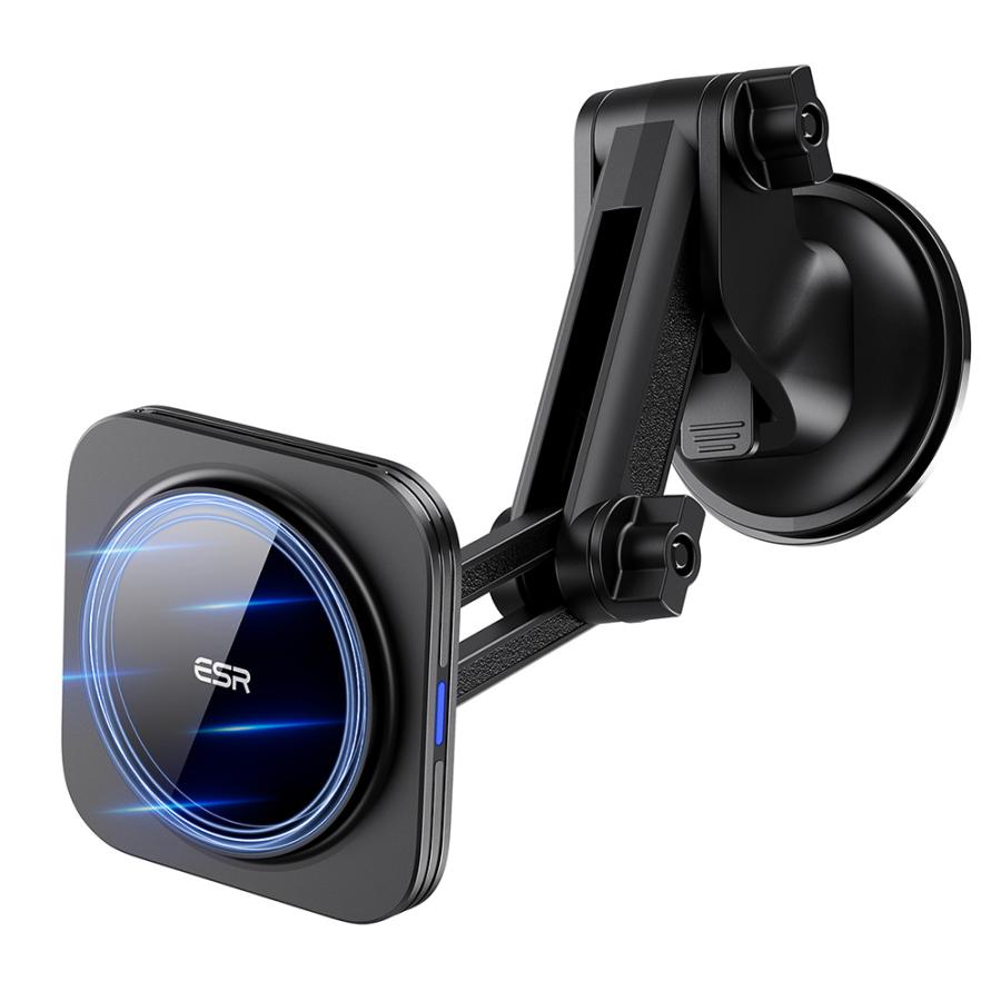 ESR 車載ホルダー 車載スマホホルダー 車載充電器 MagSafe対応 急速充電 ワイヤレス充電 360度回転  iPhone 15/14/13/12シリーズ用 充電対応 ブラック |  | 13