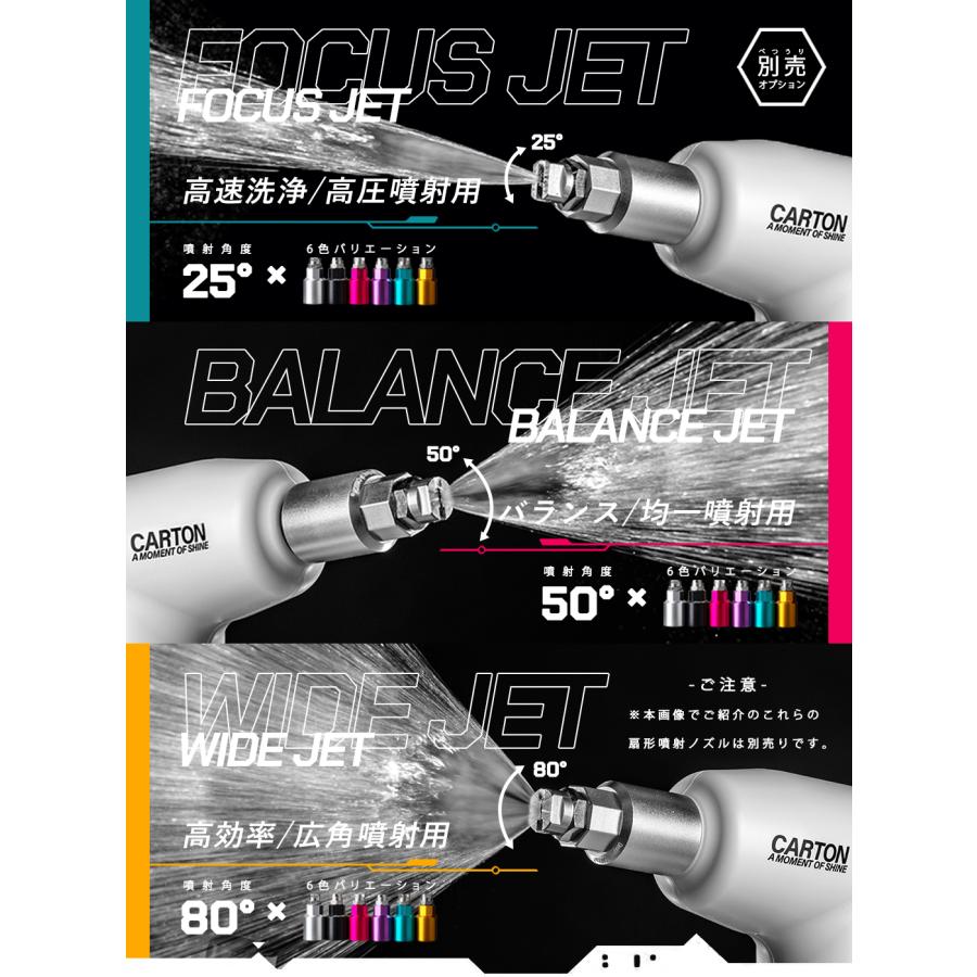 CARTON POWER GRIP 電動オートスプレー 『細部まで極まる』 IPX7 防水