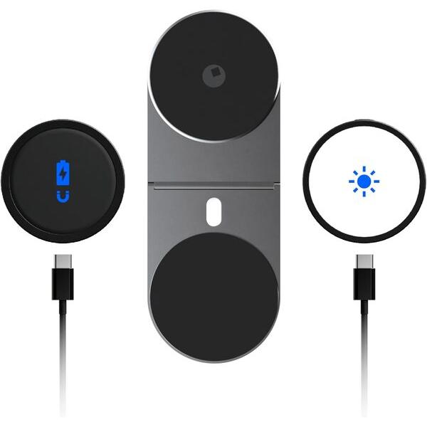 Rolling Square EDGE Pro  Full Kit｜マグネットスマホホルダー＆ワイヤレス充電＆LEDライト【オールインワンシステム】 ローリングスクエア レビュー 100日保証 |  | 01