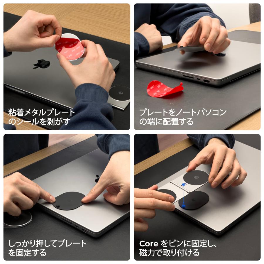 Rolling Square EDGE Pro  Full Kit｜マグネットスマホホルダー＆ワイヤレス充電＆LEDライト【オールインワンシステム】 ローリングスクエア レビュー 100日保証 |  | 03