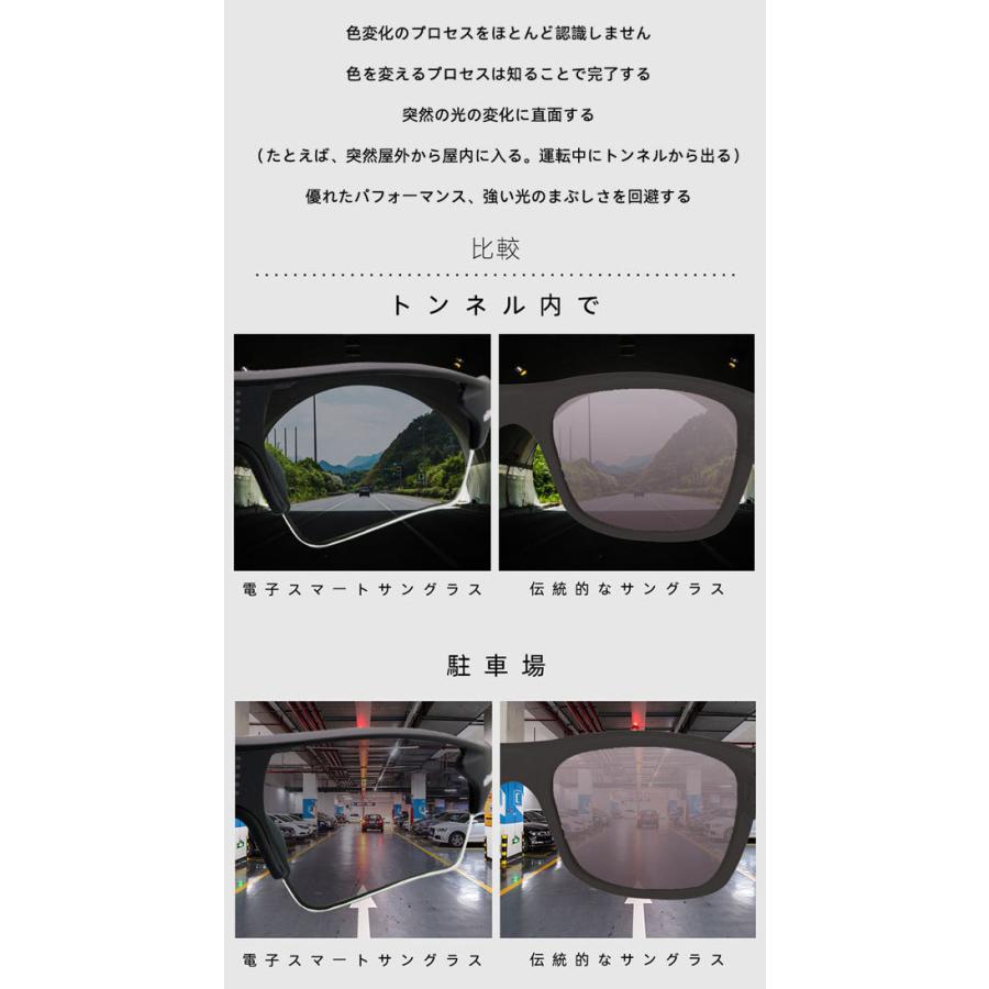 サングラス 調光 自動調節 スポーツサングラス トンネル メンズ レディース 世界初 液晶フィルム 0.1秒 瞬間調光 eshades eshade イーシェード_7