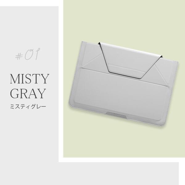 MOFT ノートパソコンケース 『１秒でPCスタンドに』多機能 スリーブ PCスタンド 軽量 MacBook iPad デスク 薄型 【 15〜16 インチ 対応】  レビュー 100日保証 | MOFT | 18