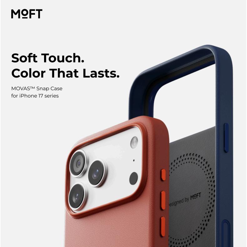 MOFT iPhone 17シリーズケース MagSafe対応 MOVAS〓 高耐久 強力磁力 軽量 ワイヤレス充電対応 1.5m落下防止 全面保護 カメラレンズ保護 レビュー投稿 100日保証 | MOFT | 08