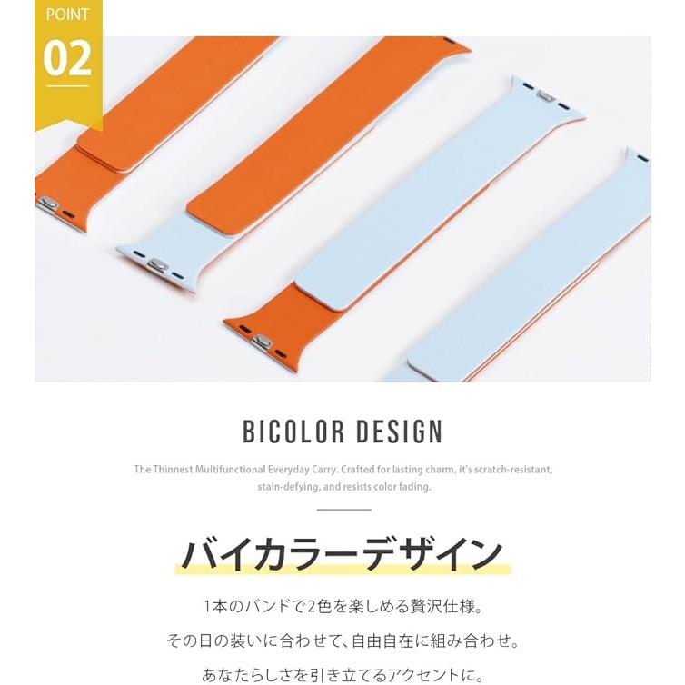 MOFT Apple Watch バンド マグネット シリコン製 『軽量・防汗・通気性 で長時間快適』 アップルウォッチ 交換用ベルト レビュー投稿 100日保証 |  | 02