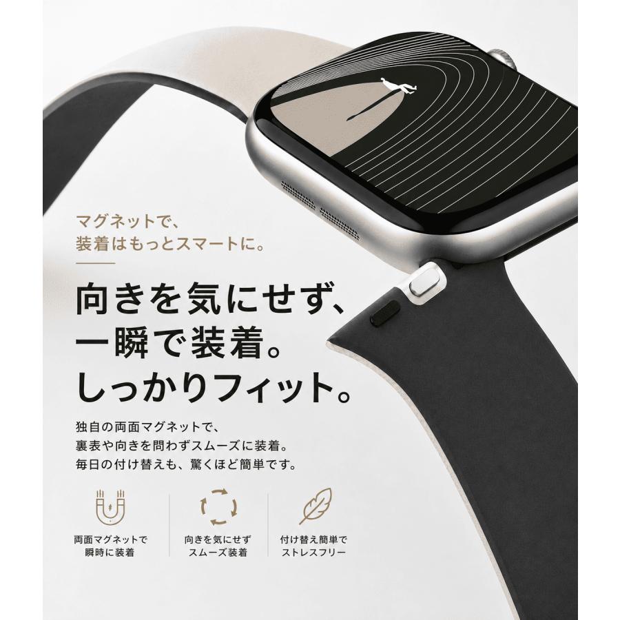 MOFT Apple Watch バンド マグネット シリコン製 『軽量・防汗・通気性 で長時間快適』 アップルウォッチ 交換用ベルト レビュー投稿 100日保証 | MOFT | 09