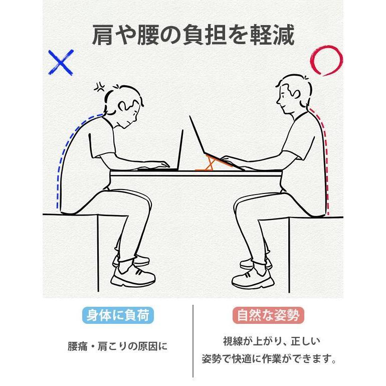MOFT ノートパソコンスタンド 新色 『 サッと開いて1秒でセットアップ 』粘着タイプ 15° 25° 放熱穴 PCスタンド 軽量 MacBook リモ ート レビュー 100日保証 | MOFT | 05