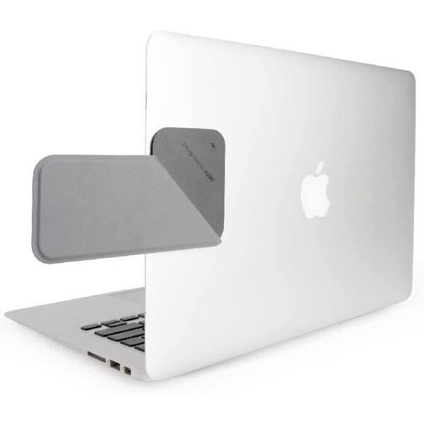 ノートパソコンクリップ MOFT 携帯電話ホルダー スマホスタンド ラップトップ携帯電話ホルダー 折り畳み式 ディスプレイ設置用ホルダー レビュー 100日保証 | MOFT | 09