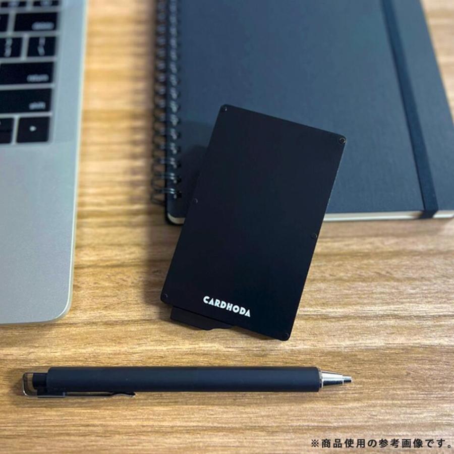 クレジットカードケース 【マネークリップ付き】 スキニング防止 CARDHODA カードホルダー スライド式 スリム 薄 型 レビュー投稿 100日保証 |  | 17