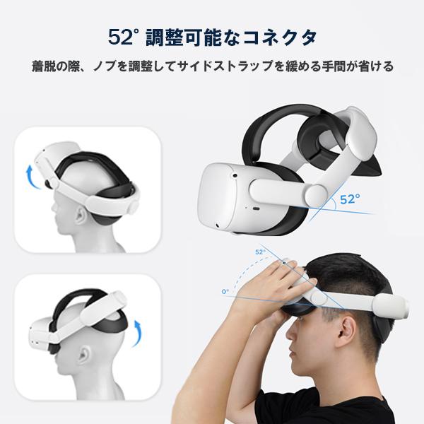 Quest2 ＋ Kiwi ヘッドストラップ K4 Quest3/3S用ヘッドストラップ快適仕様｜KIWI design VR