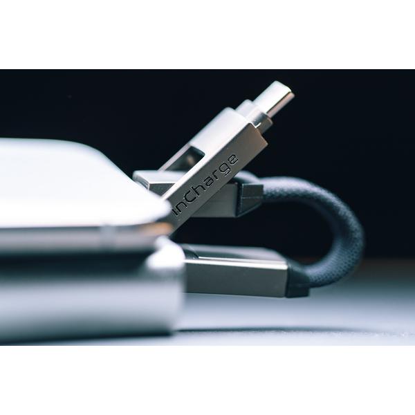 Rolling Square inCharge 6 キーリングケーブル 【6in1】 5in1 4in1 3in1 USB-C/Lightning対応 データ転送 マグネット ローリングスクエア レビュー 100日保証 |  | 11