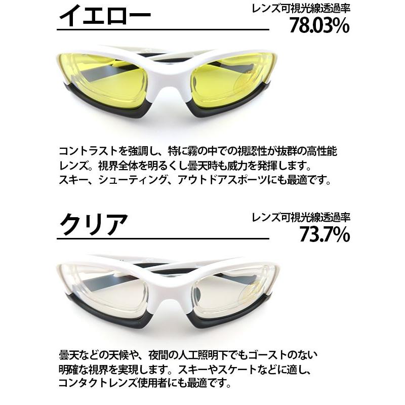 steez サングラス スポーツ メガネ 度入り 偏光レンズ サイクリング ゴルフ 釣り ゴーグル |  | 07