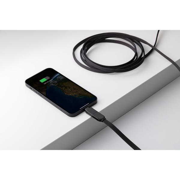 Rolling Square inCharge XL｜3m 【6in1】 5in1 4in1 3in1 マルチ充電ケーブル 高速充電・データ転送 ロングケーブル ローリングスクエア レビュー 100日保証 |  | 12