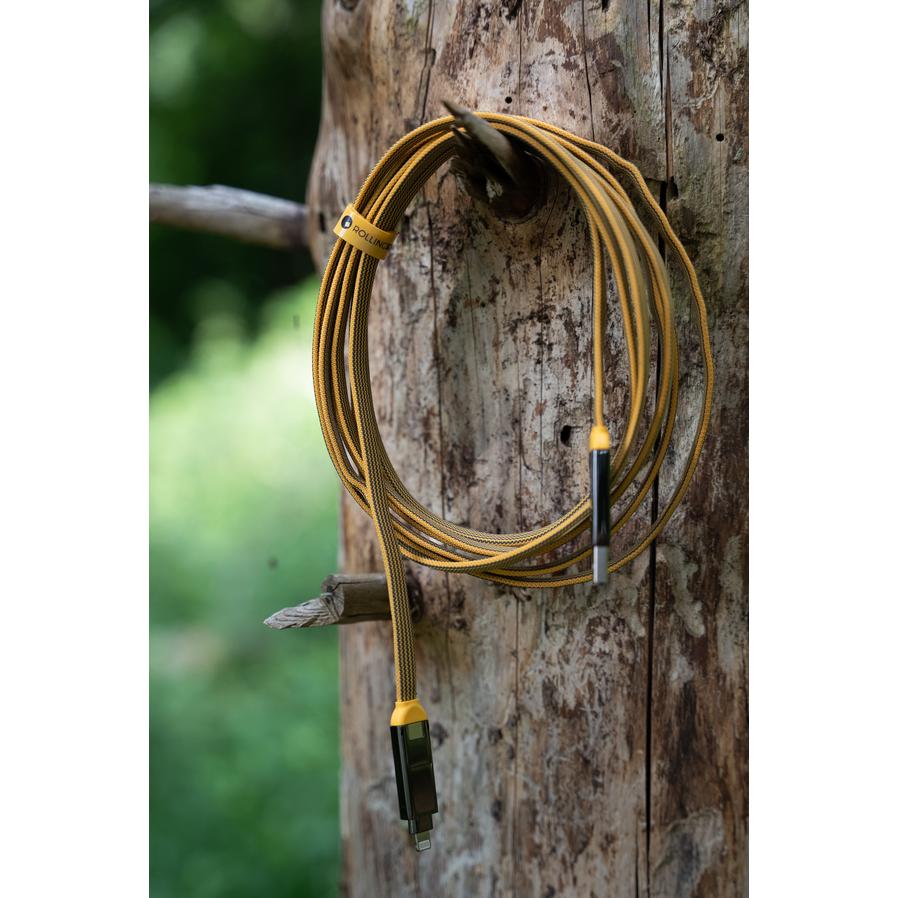 Rolling Square inCharge XL｜2m 【6in1】 5in1 4in1 3in1 マルチ充電ケーブル 高速充電 データ転送 ロングケーブル ローリングスクエア レビュー 100日保証 |  | 14